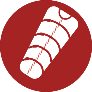Matelas d'immobilisation à dépression