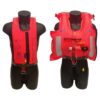 Pack de 4 gilets de sauvetage gonflables 8.28 - 150 newtons - Ultra compact - pour armement de base. – Image 2