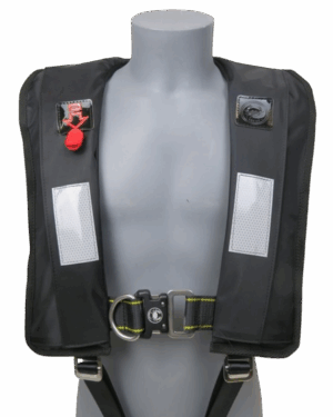 Gilet de sauvetage gonflable Gabier -  Spécial voile - régate et hauturier.