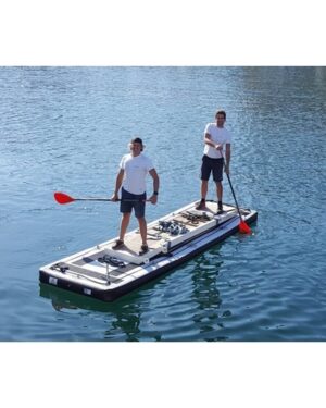 Plateforme gonflable 1,3m x 5m - Station d'accueil