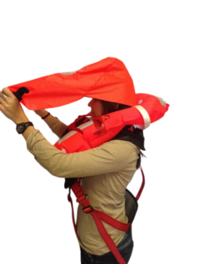 Option capuche pour gilet de sauvetage