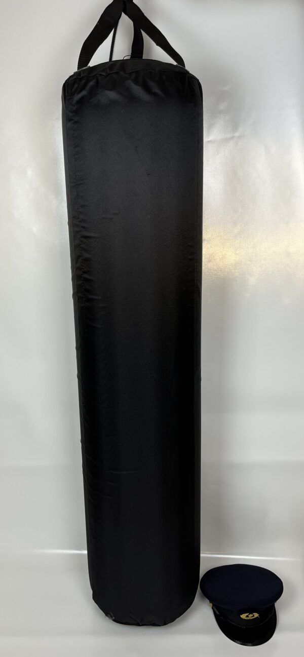 Cylindrical inflatable fender 35 x 150 cm with cover - Image 3