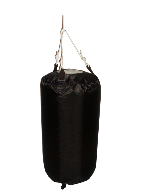 Cylindrical inflatable fender 50 x 80 cm with cover