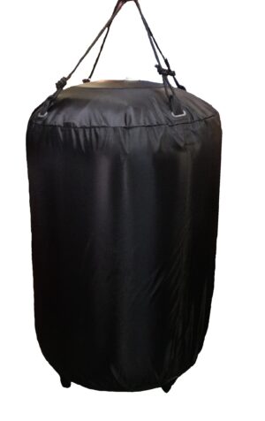 Cylindrical inflatable fender 70 x 100 cm with cover