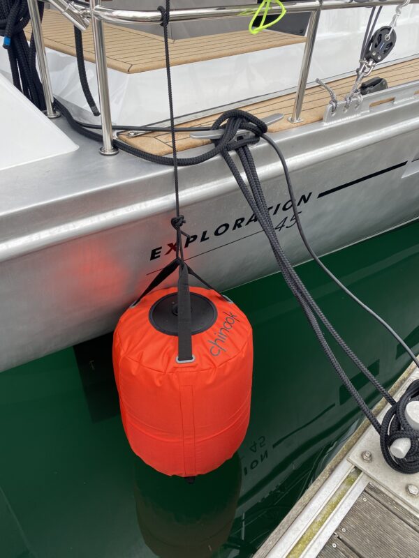 Cylindrical inflatable fender 50 x 50 cm with cover - Image 7