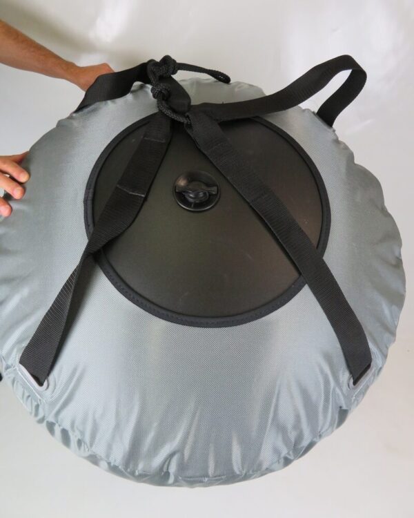 Cylindrical inflatable fender 70 x 100 cm with cover - Image 5