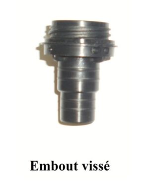 Embout de gonflage vissé