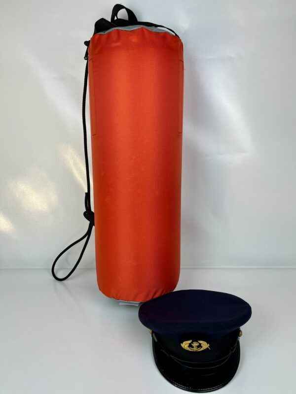 Cylindrical inflatable fender 25 x 70 cm with cover - Image 7
