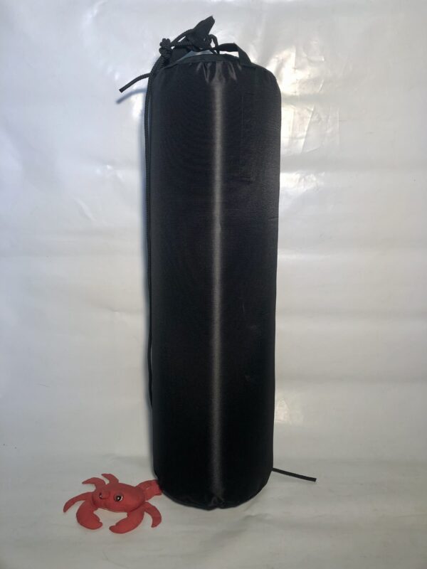 Cylindrical inflatable fender 30 x 100 cm with cover. - Image 2