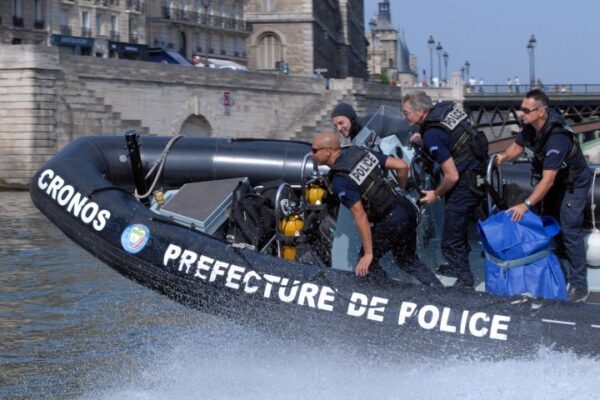 Gilet de sauvetage intégré sur gilet tactique - ouverture latérale – Image 2