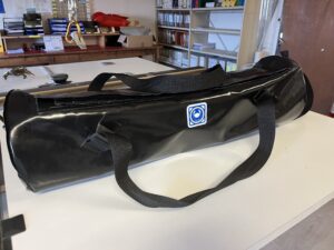 Sac cylindrique étanche pour portage de bouteille O2