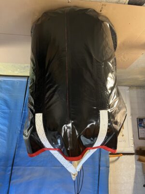 Parachute de relevage ouvert de 6000 litres