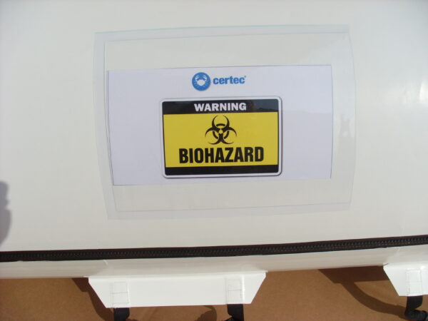 Waterproof insulated bag for contaminating and dangerous contents. - Image 2