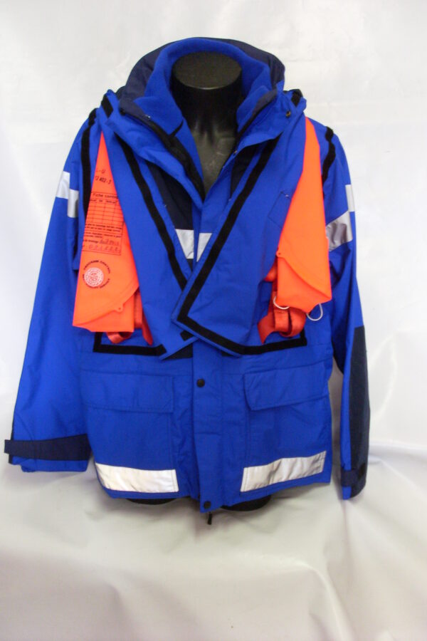 Veste de travail avec gilet de sauvetage gonflable intégré – Image 2