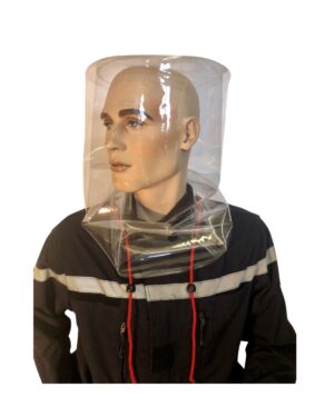 Cagoule d'isolement.