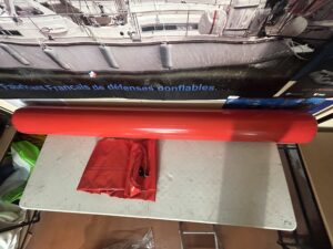 Set of 2 used inflatable cylinders