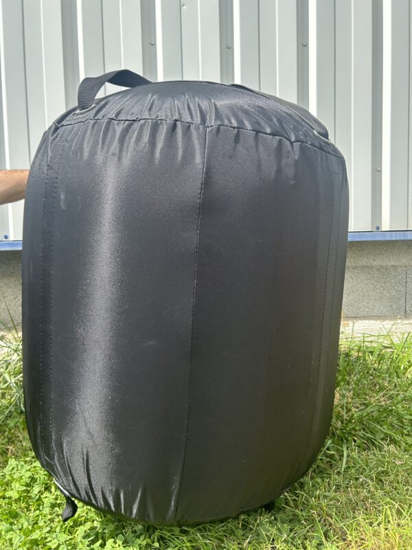 Cylindrical inflatable fender 70 x 70 cm with cover - Image 2