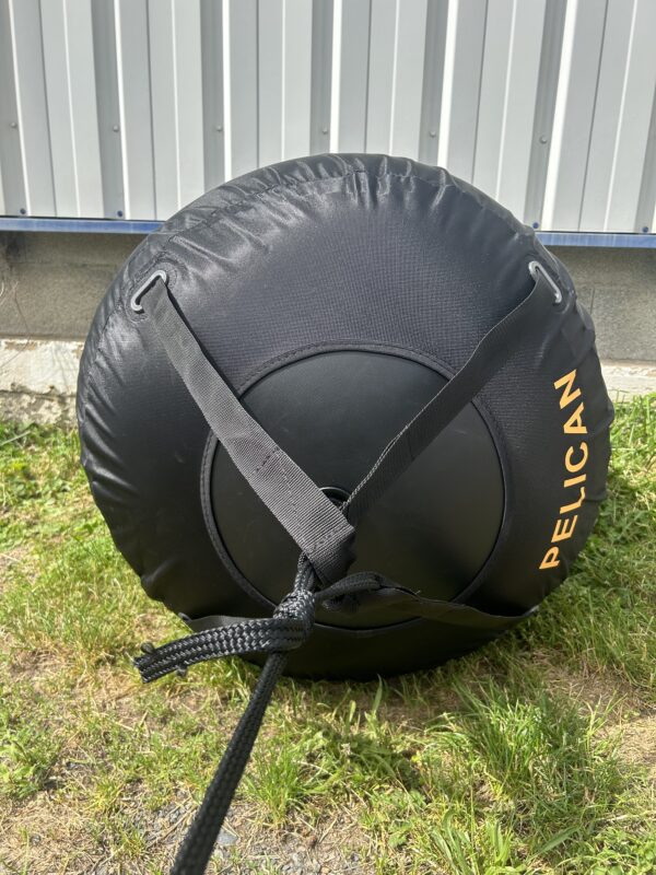 Cylindrical inflatable fender 70 x 70 cm with cover - Image 4