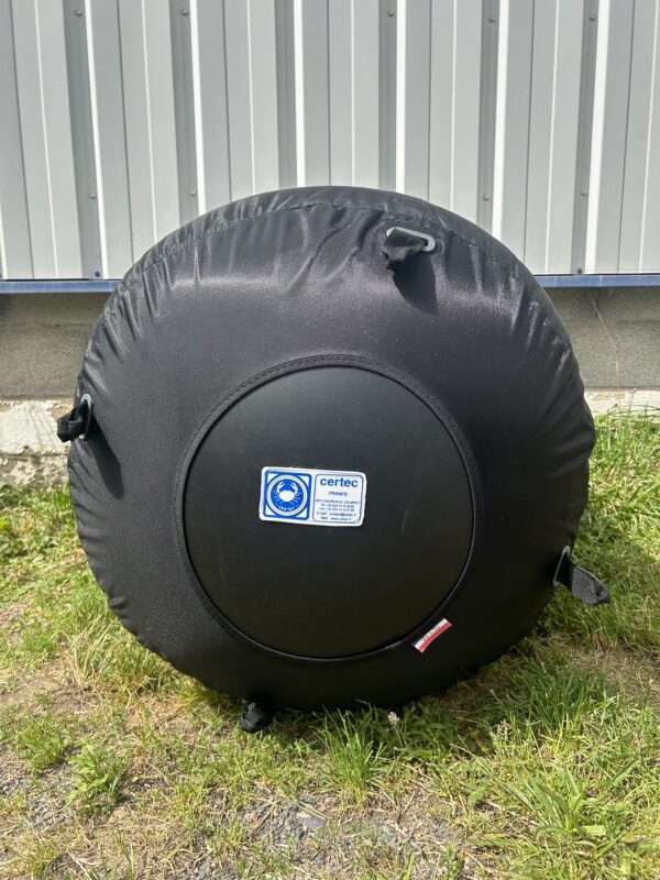 Cylindrical inflatable fender 70 x 70 cm with cover - Image 5