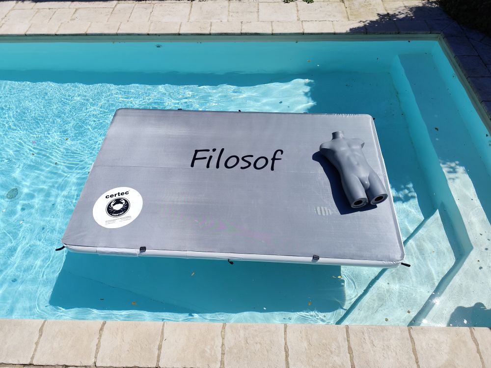 Plateforme d'accueil gonflable 1,8m x 3m – Image 3